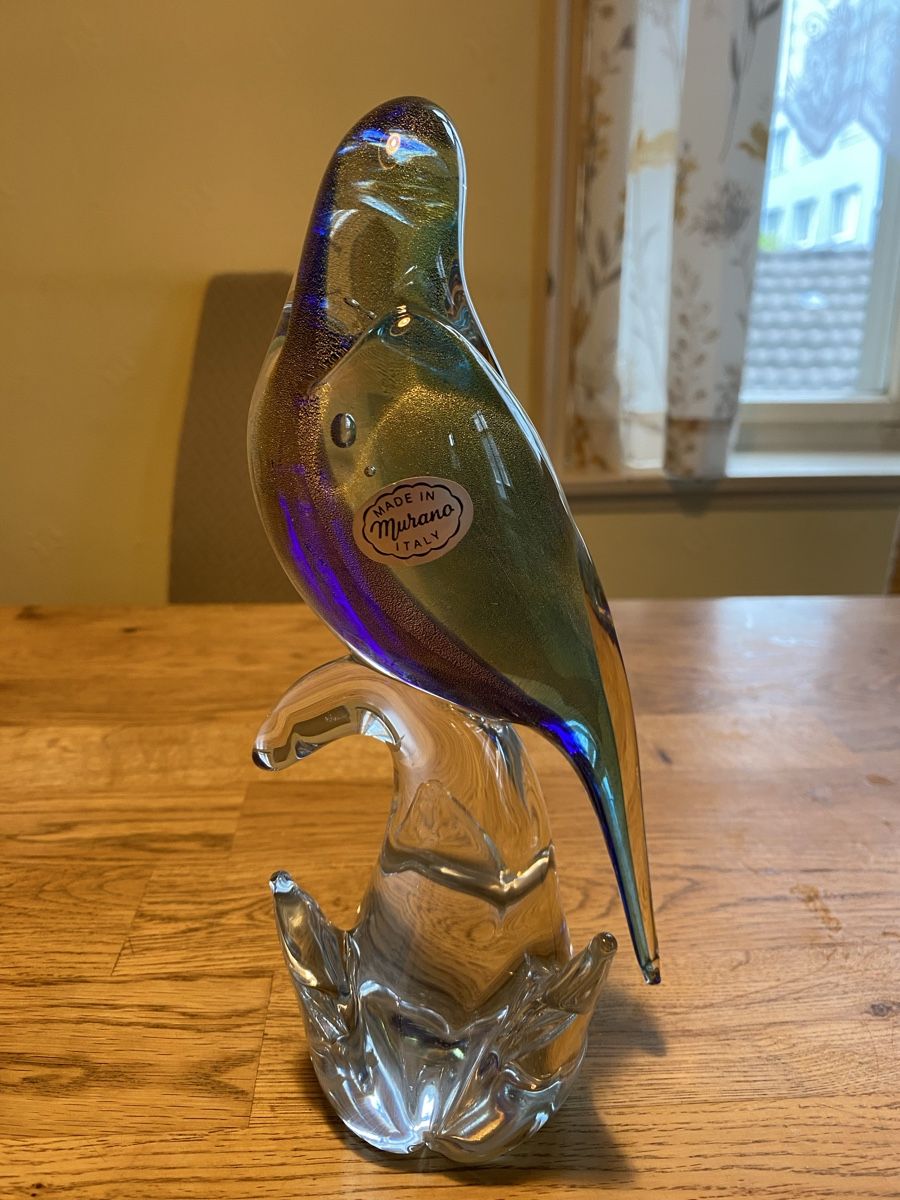 Murano Statuette: Schöner Vogel Murano – Usato da Flawil venduto da Naphtali 8