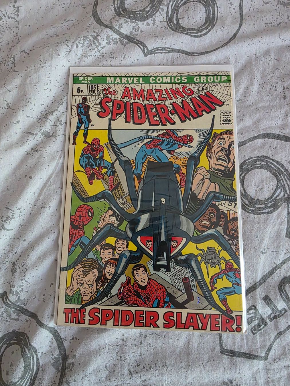 Fumetti: The Amazing Spider-Man #105 RAW 6.5 – Usato da Zürich venduto da Sams_FunkoandComics_