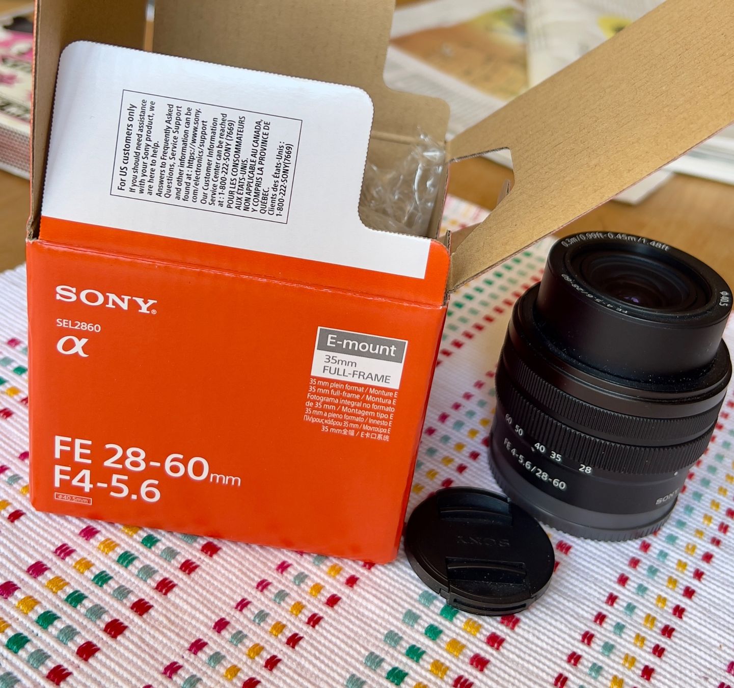 Sony Obiettivi: Zoom Objektiv Sony zu Alpha 7, FE 4-5.6/28-60 – Usato da Zürich venduto da Hbassist 3