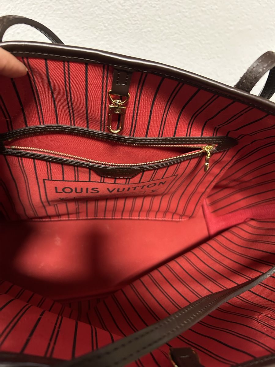 Louis Vuitton Taschen für Damen: Louis Vuitton Damier Ebene Neverfull MM – Gebraucht aus Zürich von Nutla 1