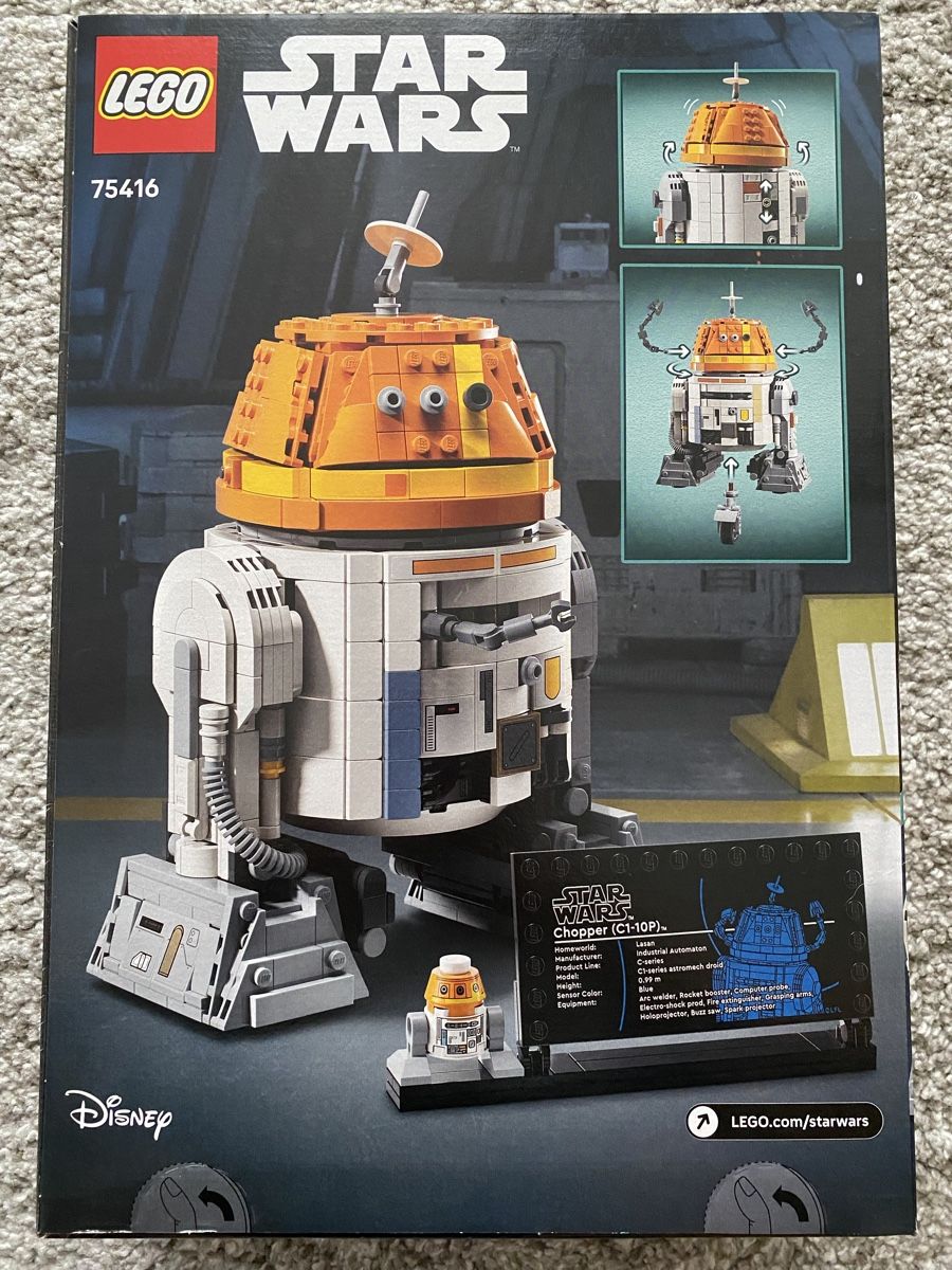 Lego Kit di costruzioni: LEGO - STAR WARS Chopper (C1-10P) – Nuovo e nell'imballaggio originale da Orbe venduto da SNAS9 1