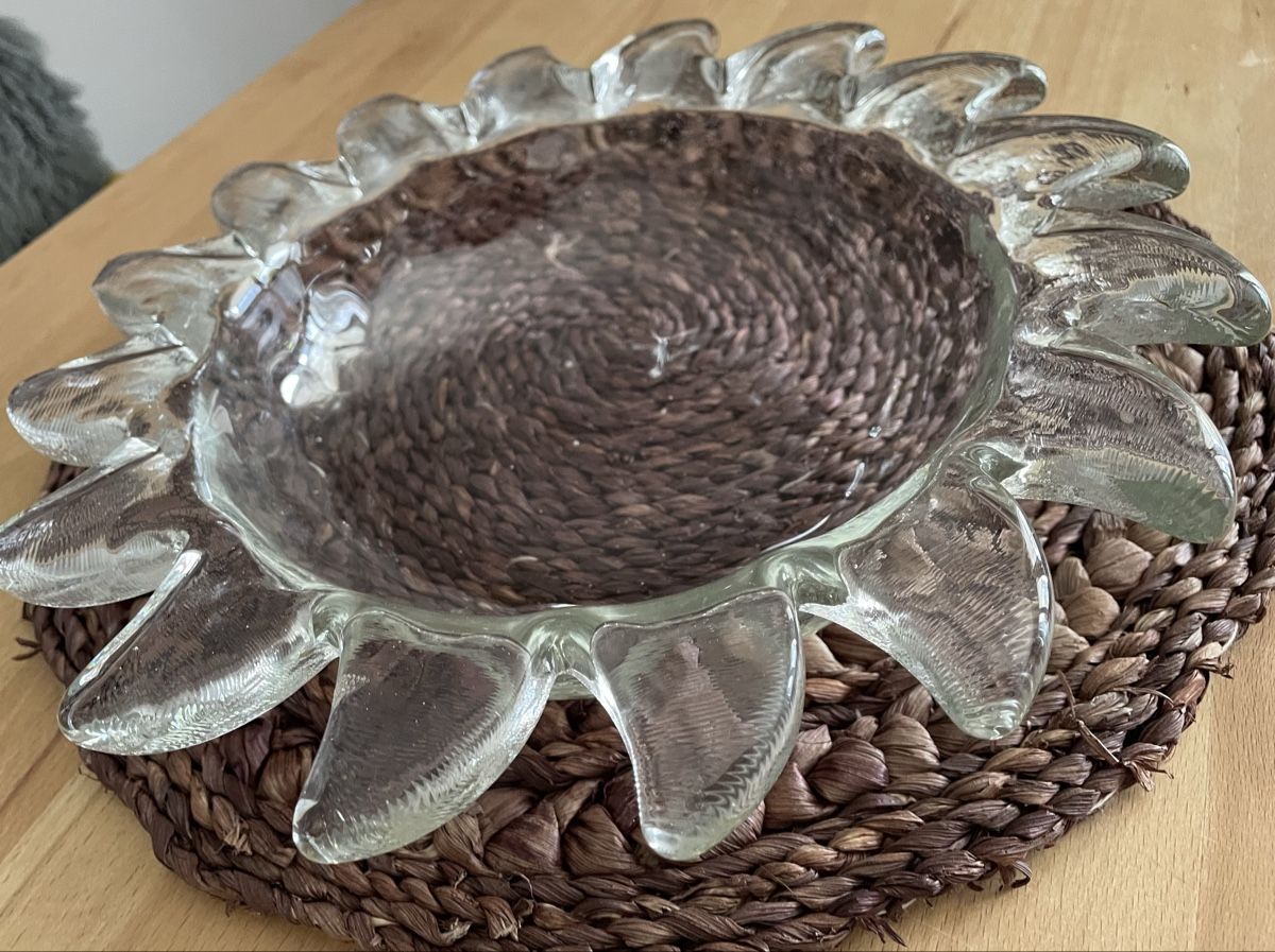 Glasi Hergiswil Schalen: Sonnenförmige Glasschale Deko – Gebraucht aus Langenthal von reki56 2