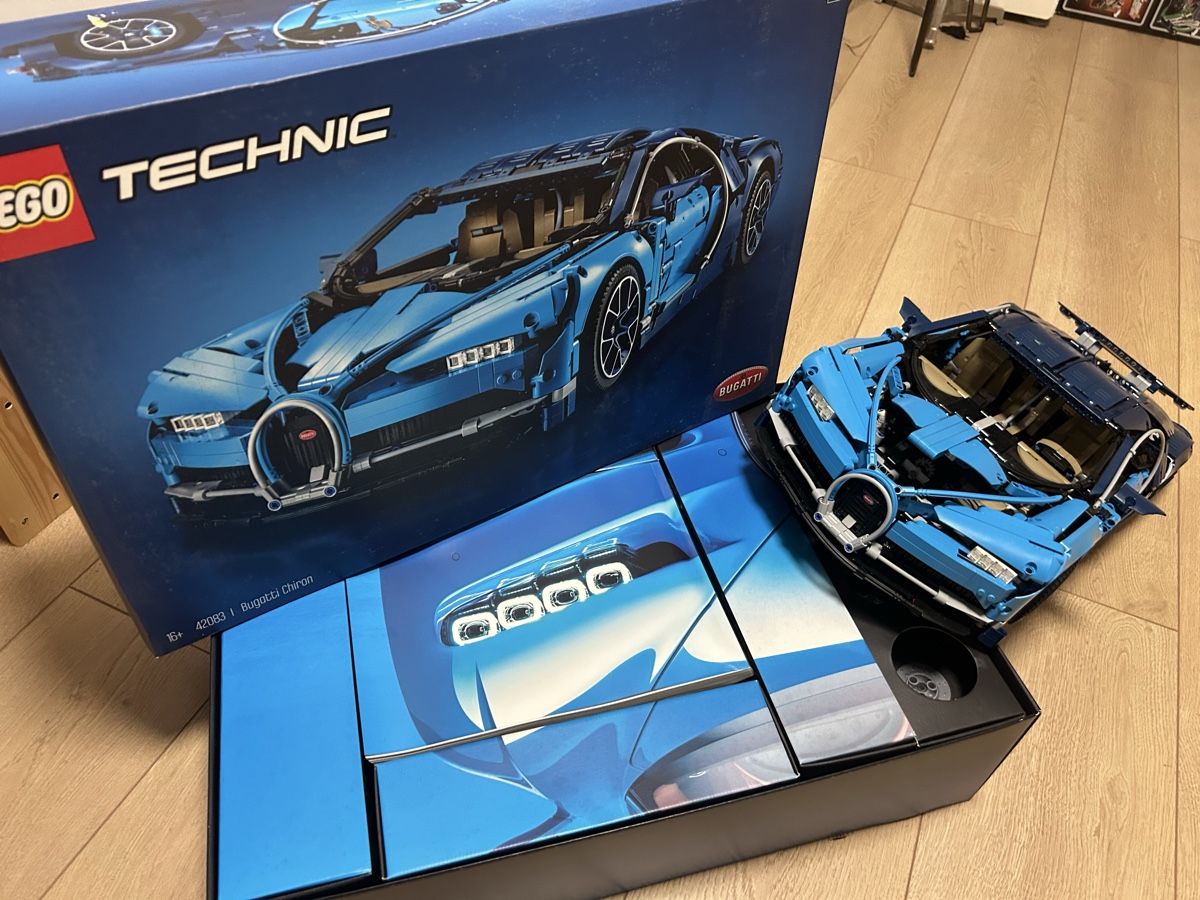 Lego Baukästen: Lego Technic Bugatti Chiron 42083 mit Box – Gebraucht aus Wegenstetten von Sportcrispy 1