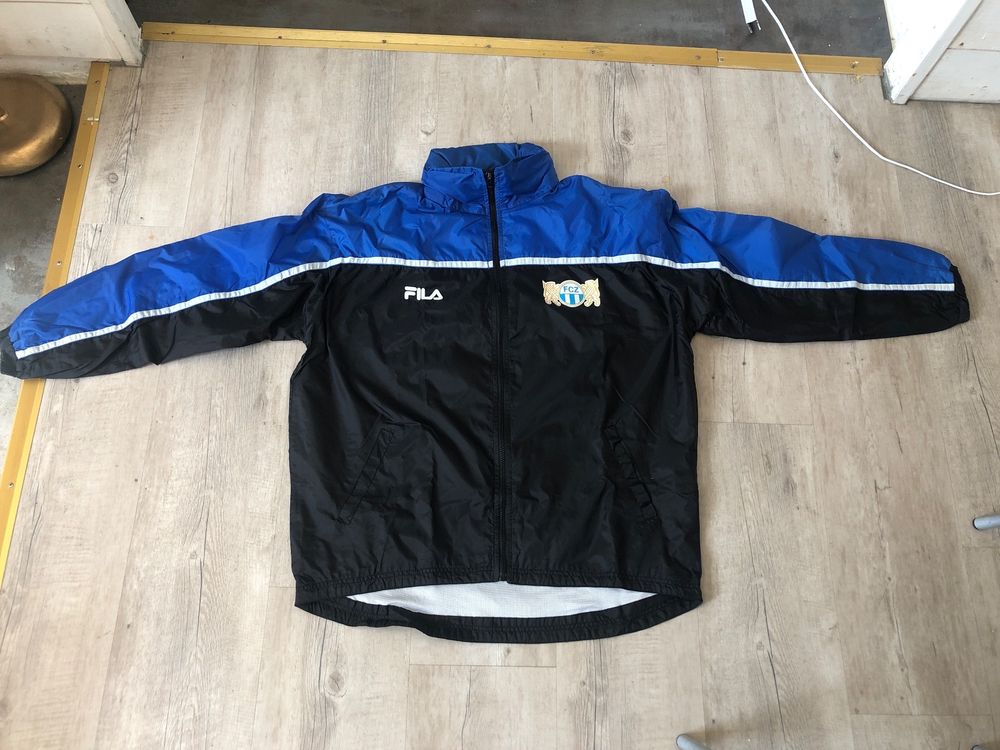 Maillot Trikot RegenJacke FC Z rich Vintage Fila L Gebraucht In 