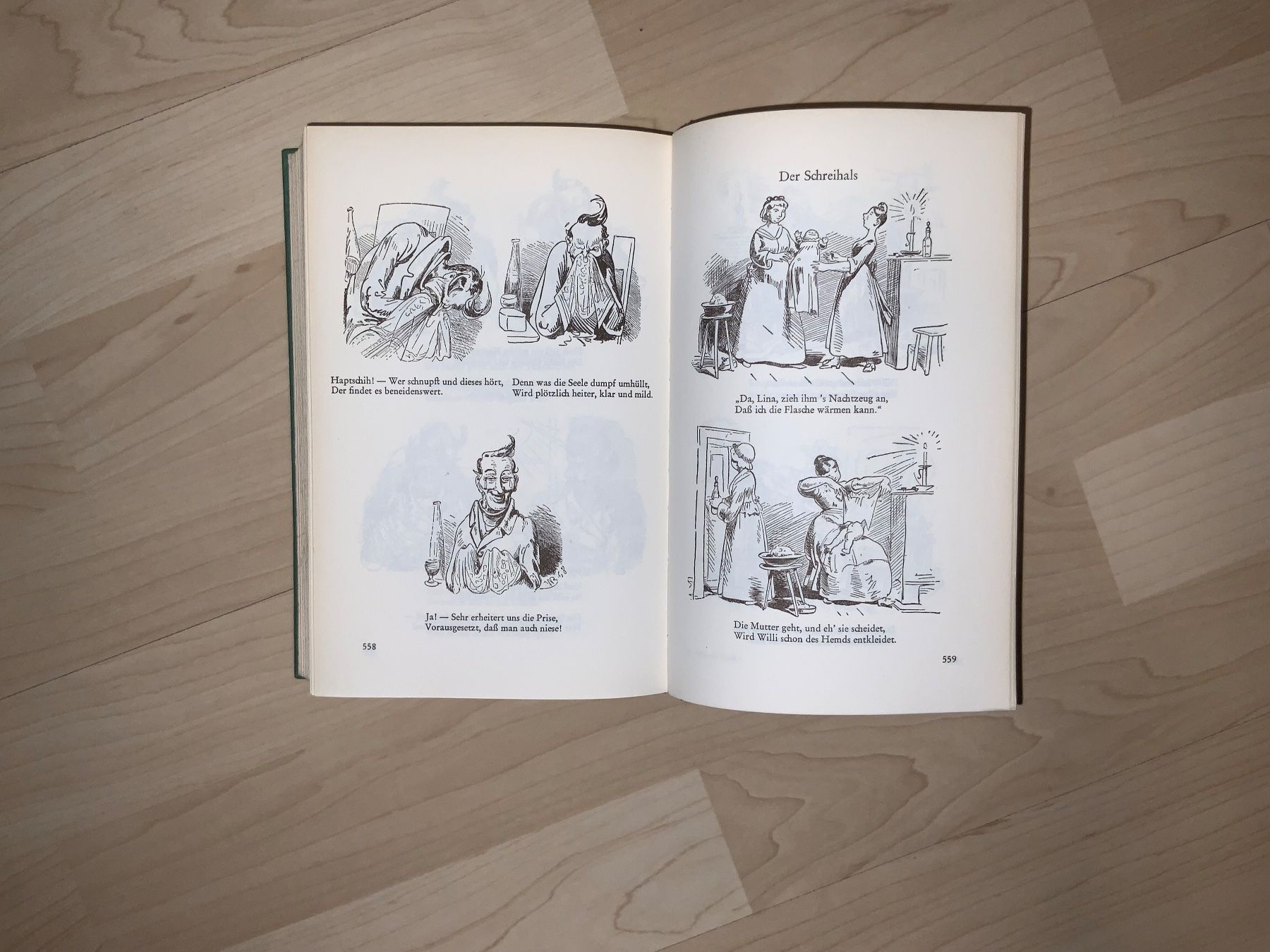 Libri: Wilhelm Busch Werke Band 1-4 – Usato da Wiesendangen venduto da dfc187 2
