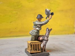 Soldat colombophile Elastolin