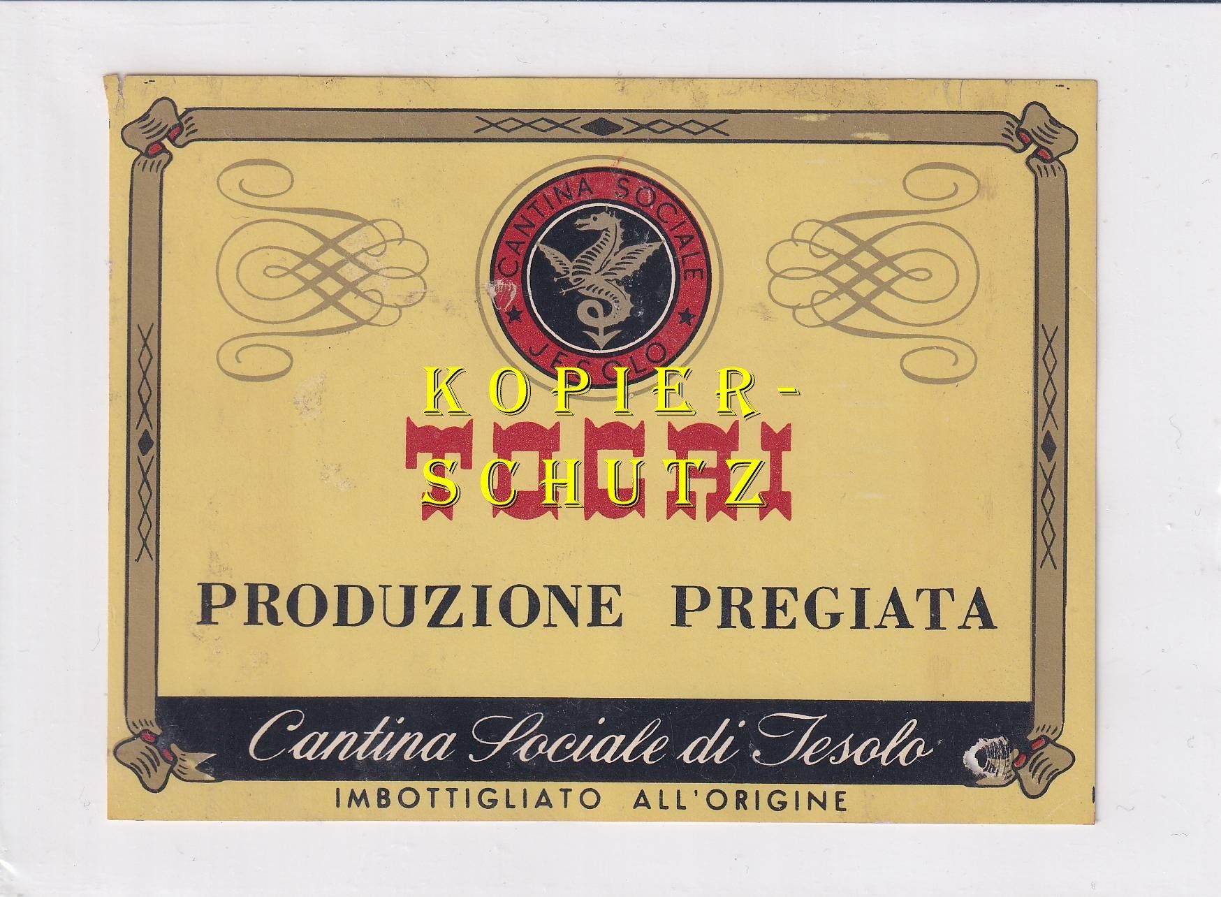 Carta: Etikette - Tocai /bd – Usato da Hombrechtikon venduto da Rudolf07