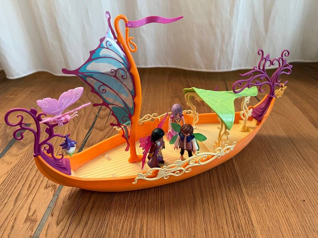 Giocattoli: Playmobil Fairies Feenschiff – Usato da Wallisellen venduto da mchiappa
