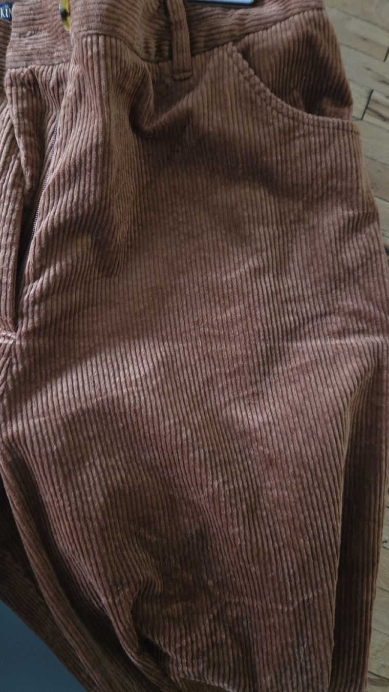 King Louie Pantaloni: Braune Cordhose, Grösse 42 – Nuovo (secondo la descrizione) da Winterthur venduto da sandi99 3