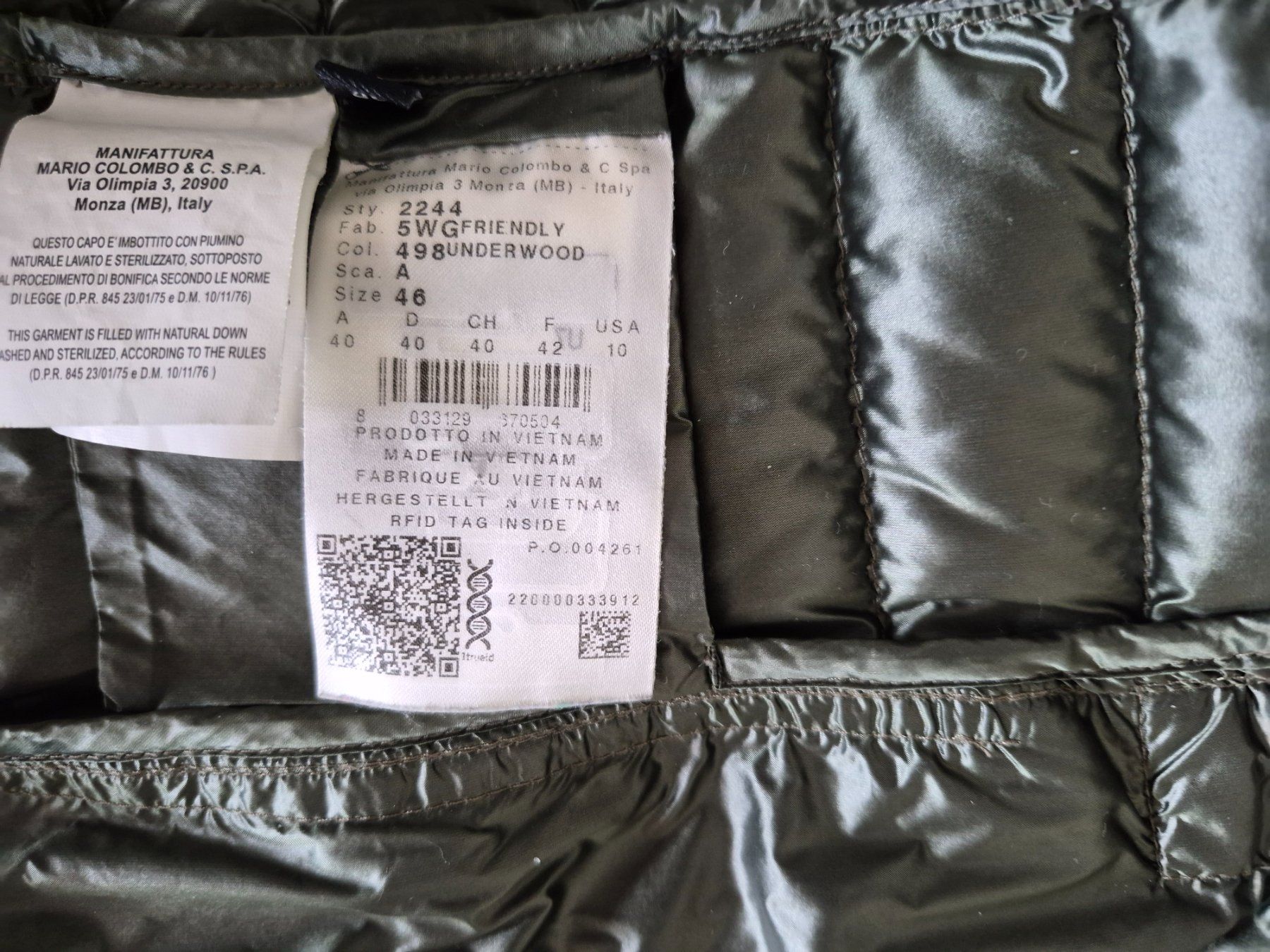 Jacken: Doudoune Colmar originale, taille L, couleur olive – Gebraucht aus St-Oyens von nadialou 3