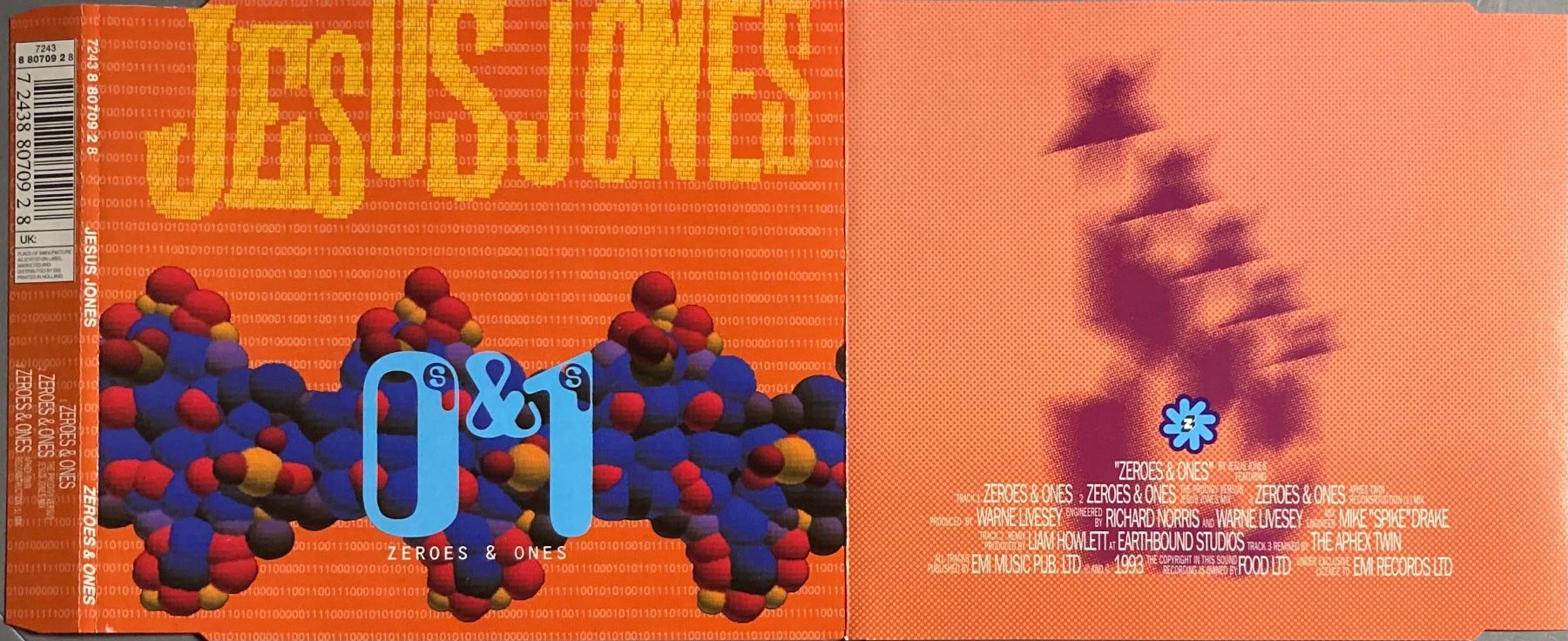CDs: JESUS JONES - ZEROES & ONES – D'occasion à Poliez-Pittet par Newtown-Records 1