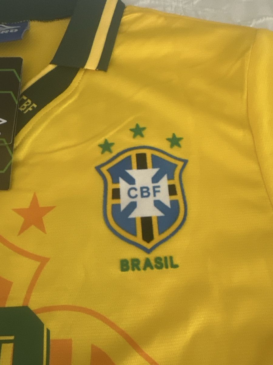 Umbro Leibchen & Hosen: Brazil 1994 Jersey - Ronaldo 19 – Neu und originalverpackt aus Oberrieden von jon_5cl2 3