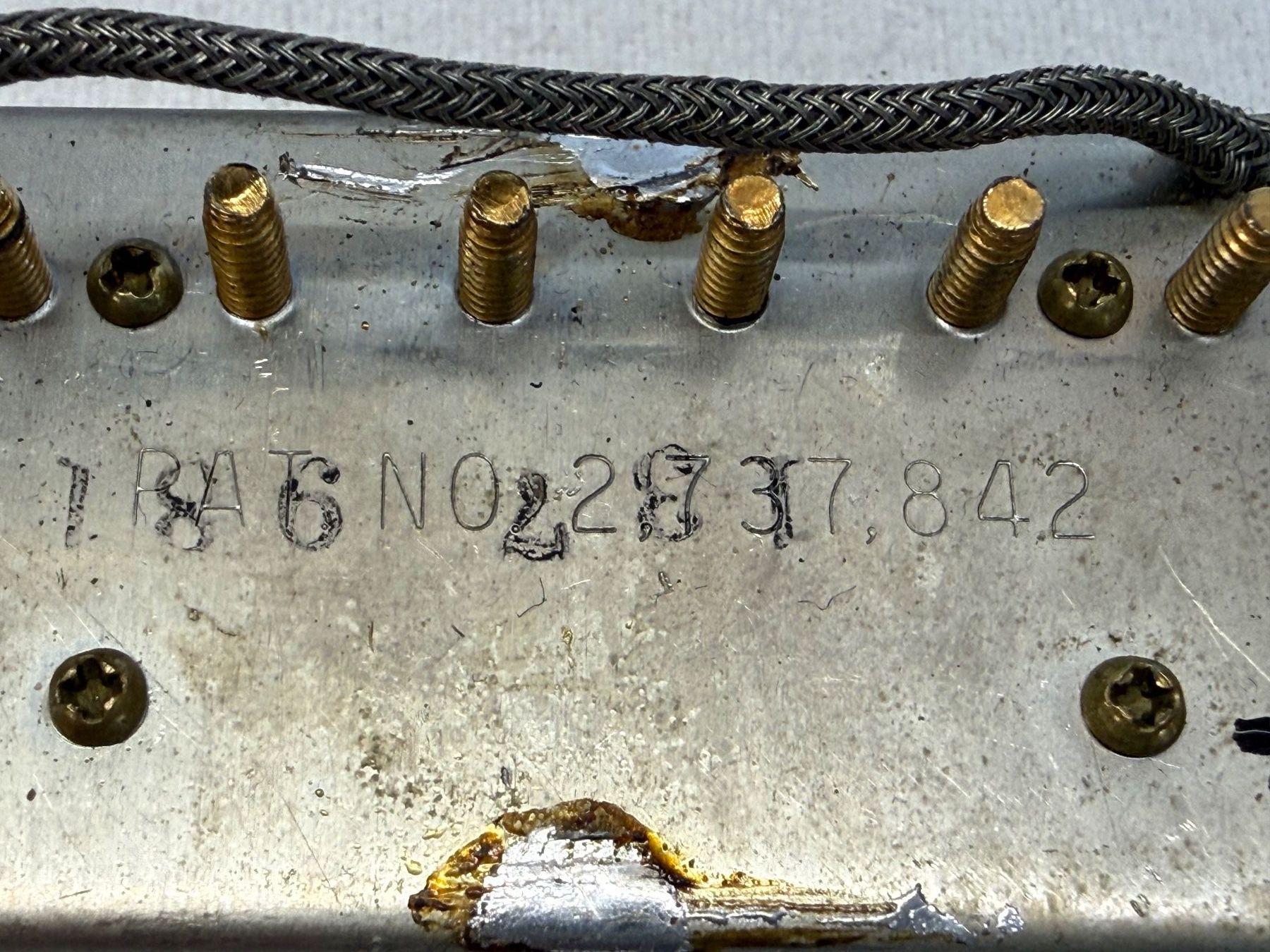 Strumenti musicali: Original Tim Shaw PAF Reissue Humbucker, Neck, 1981 – Usato da Brügg BE venduto da Busima 2