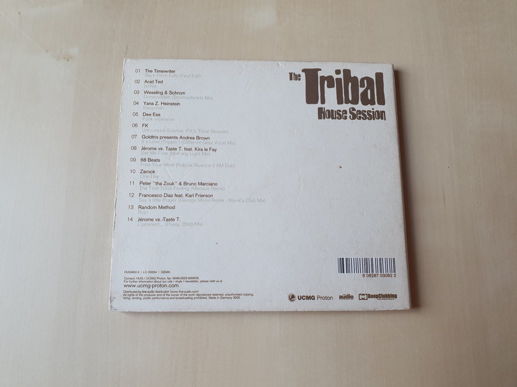 CD: The Tribal House Session – Usato da Stansstad venduto da collectorsshop 1