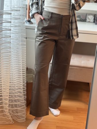 Massimo Dutti Wide Leg Trousers Size 34 New