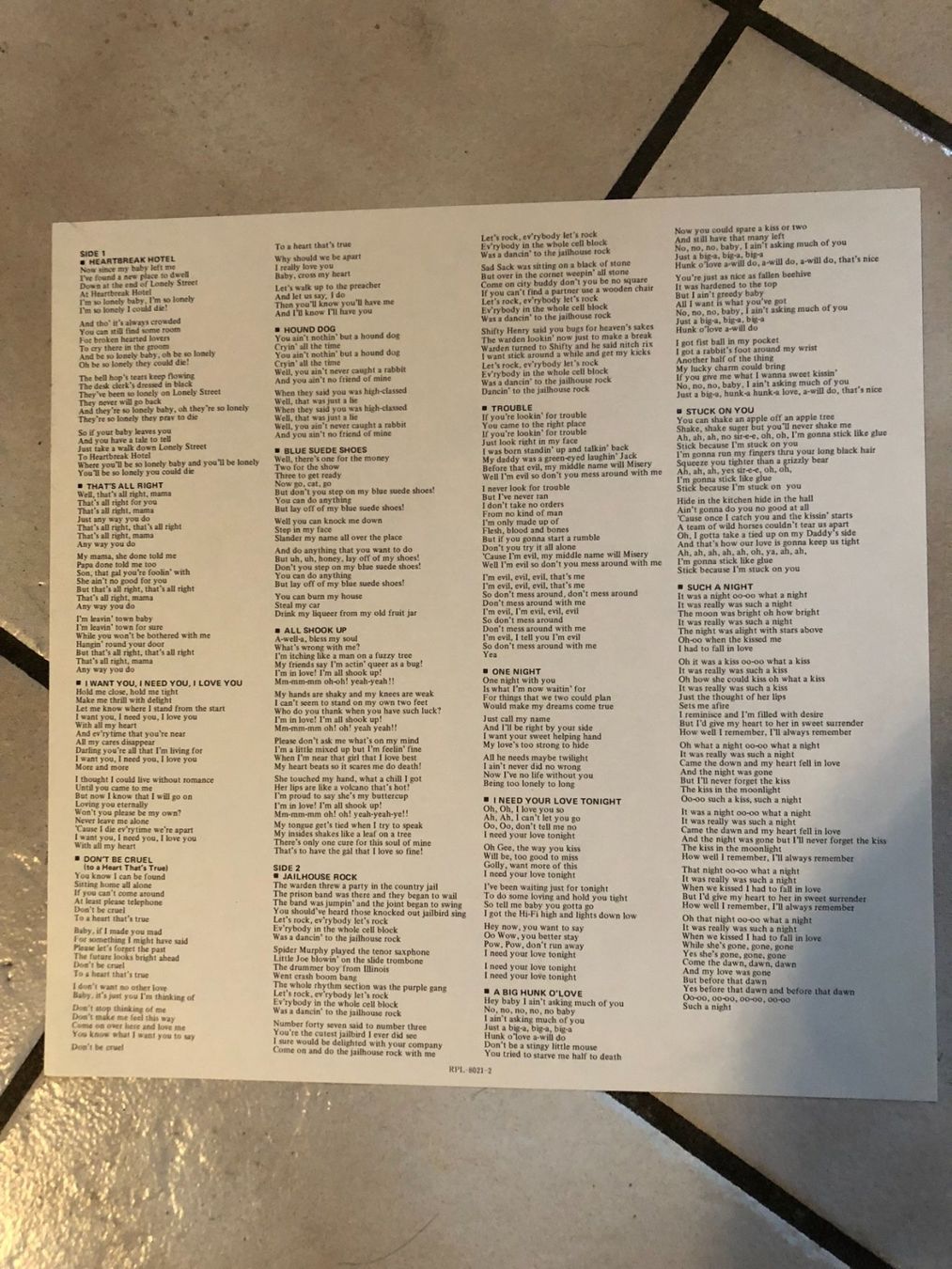 Dischi in vinile: Elvis Presley – Usato da Aarwangen venduto da Jukebox3 9
