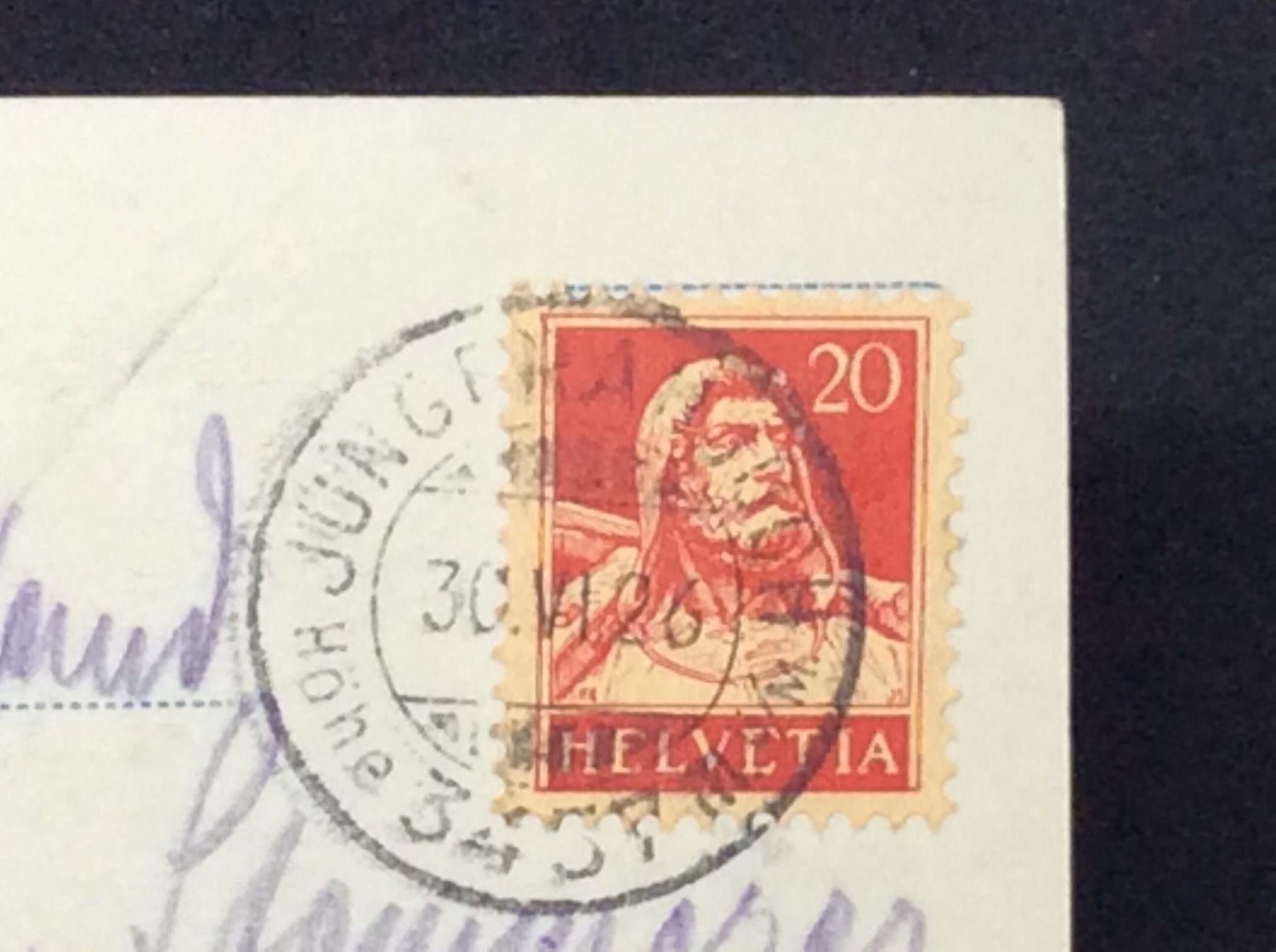 Cartoline postali: Berghaus Jungfraujoch u. Aletschgletsch. – Usato da Widnau venduto da Brusi9 1