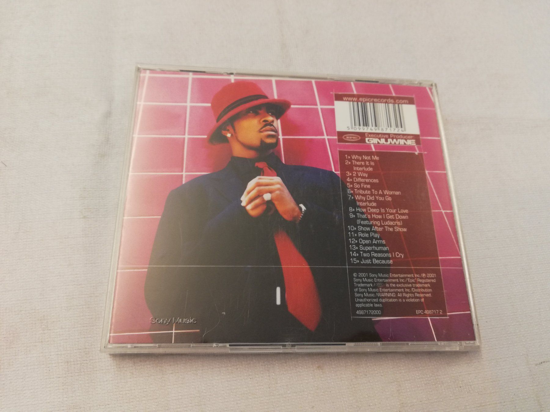 CD: GINUWINE - THE LIFE – Usato da Bern venduto da Vinylsound.ch 1