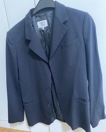 Armani Junior Blazer sus 95% Lana wolle