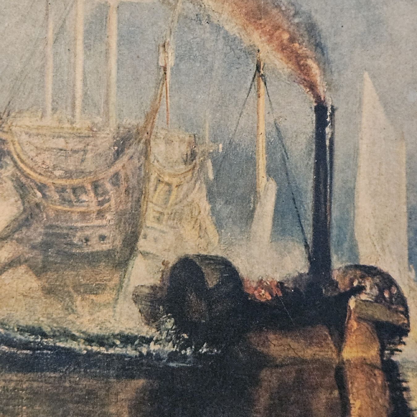 Foto & Immagini: Originaldruck, J.M.W. Turner, Das Schleppboot, antik – Usato da Kriens venduto da gra_fhn7 6