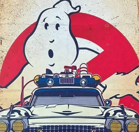 Insegne: Ghostbusters - Schönes Blechschild - brandneu!!!! – Nuovo e nell'imballaggio originale da Bremgarten AG venduto da Eurotiz