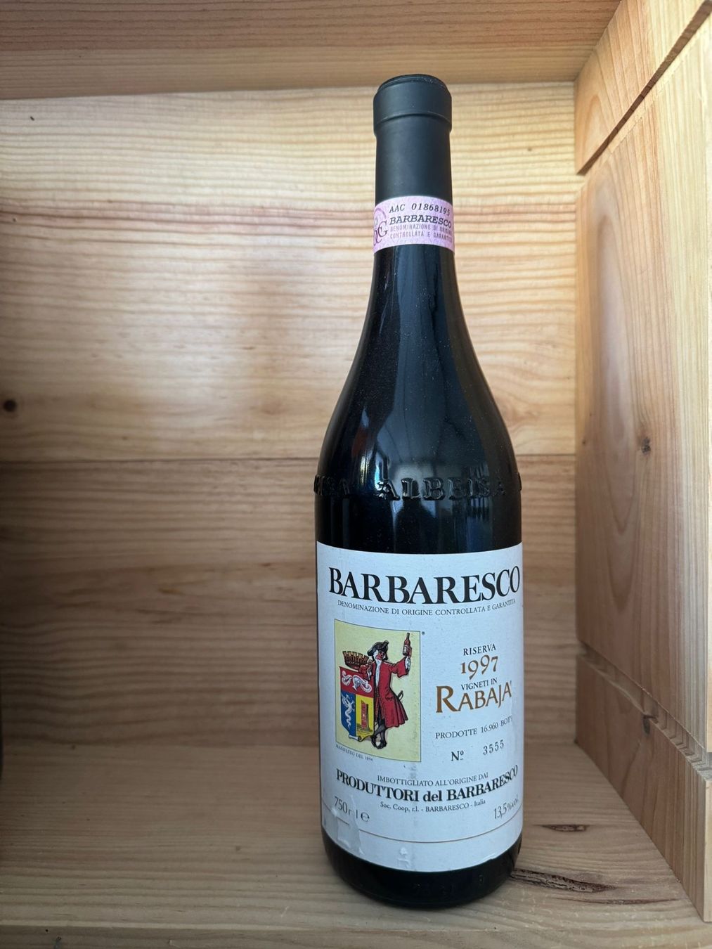 Vino: 1 Fl. Barbaresco Rabaja 1997 – Usato da Dietikon venduto da Nesh