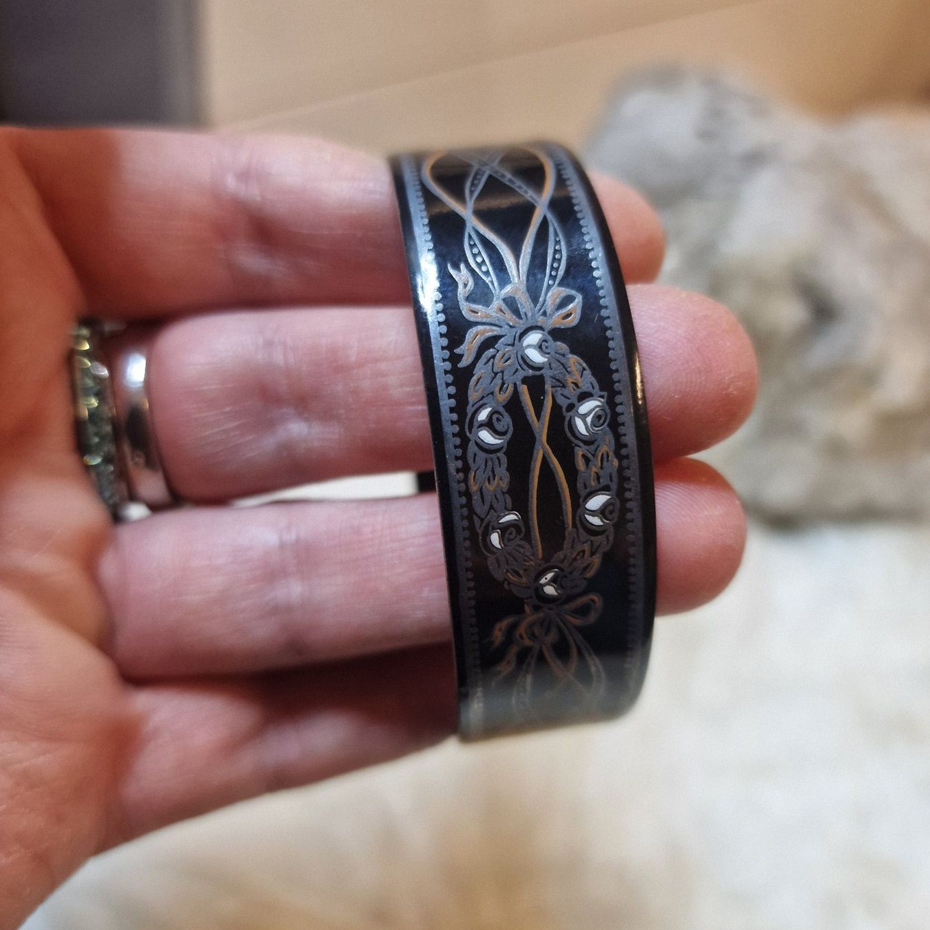 Bracciali & Braccialetti: Vintage Michaela Frey Emaille Handbemaltes Armband – Usato da Birr venduto da sen_8djr 5