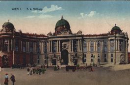 Alte Ansichtskarte Wien I. K.K. Hofburg gelaufen 1923
