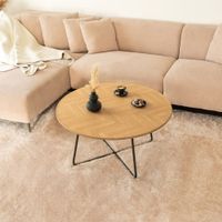 Couchtisch Rund NOVA - Fishbone Oak