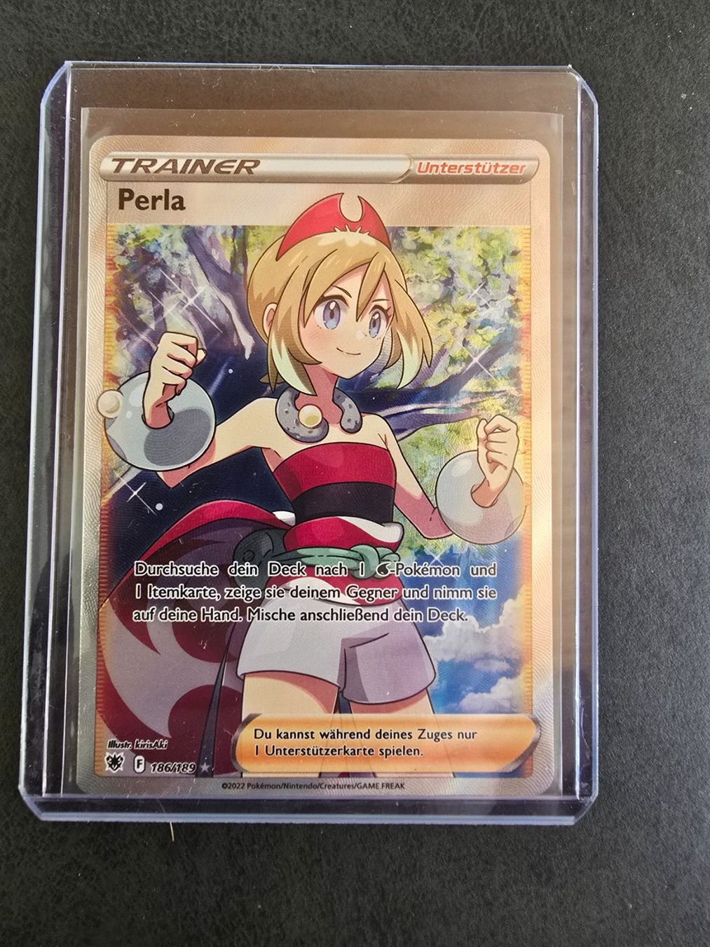 Pokémon Carte collezionabili: Pokemon Trainer Perla DE 186/189 – Usato da triesenberg venduto da wisi369 2