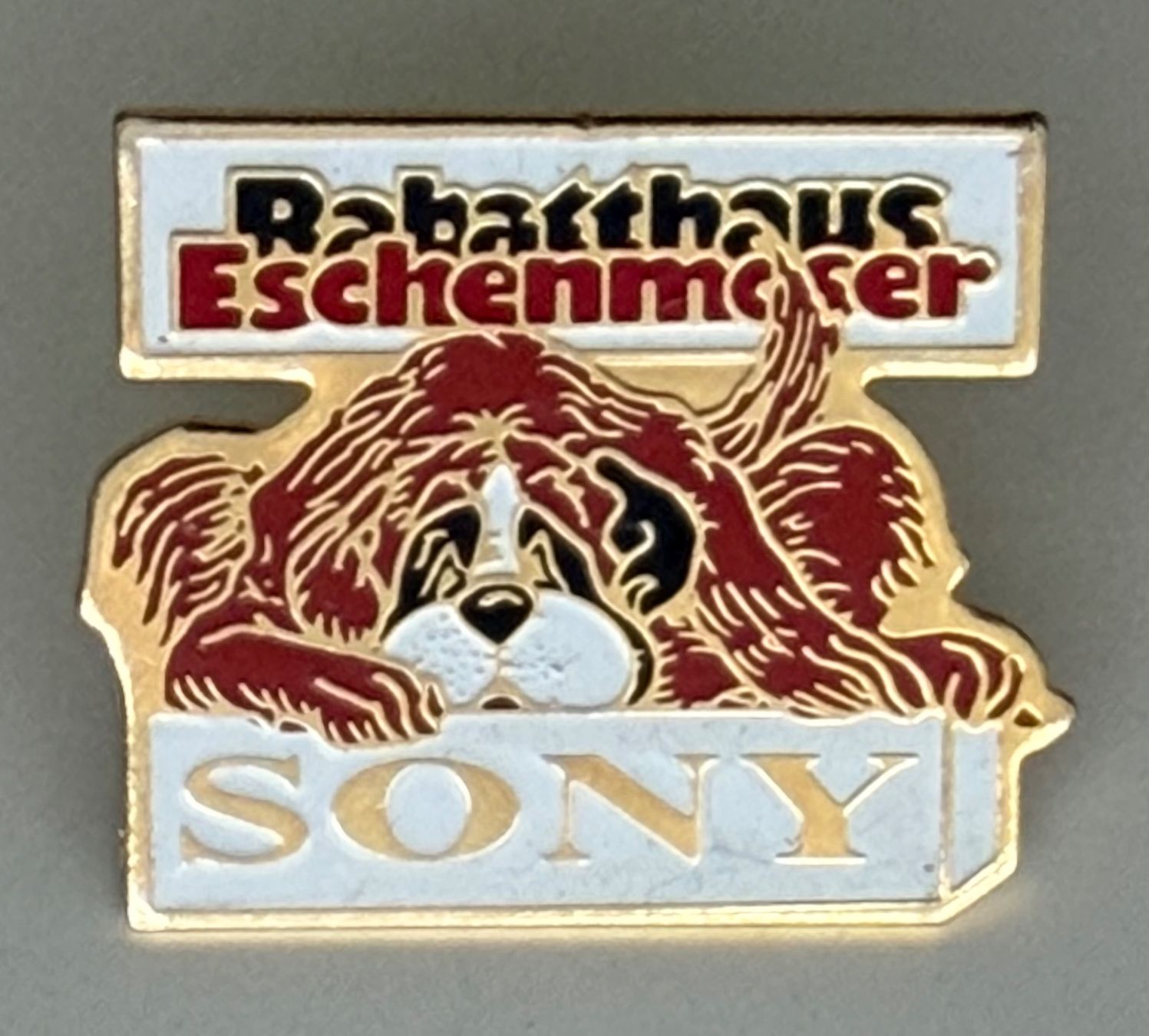 Plaquettes & Badges: Sony Rabatthaus Eschenmoser  Pin – D'occasion à Zürich par Kue_Zuerich
