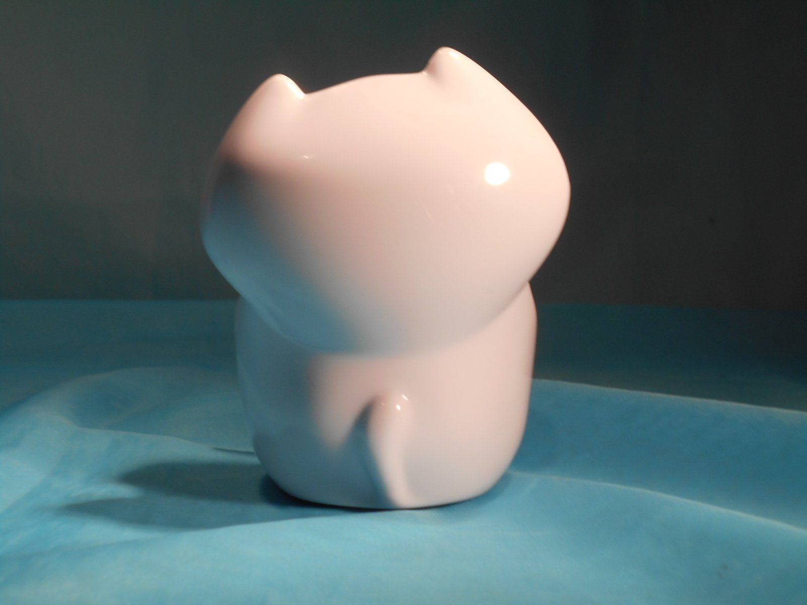 Figuren: Zettelhalter Katze von Post-it, L: 13cm, weiss – Neu (gemäss Beschreibung) aus Bellach von JingleCherry 4