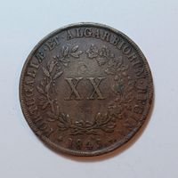 20 Reis 1849 Portugal