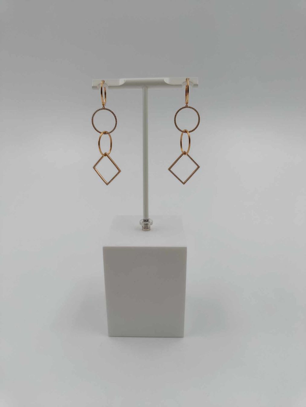Orecchini pendenti & Orecchini a lobo: DIAMANTOHRSCHMUCK IN 750 ROTGOLD – Usato da Luzern venduto da EdiGem 2