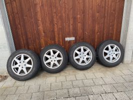 Alu-Räder mit Winterreifen 195/65