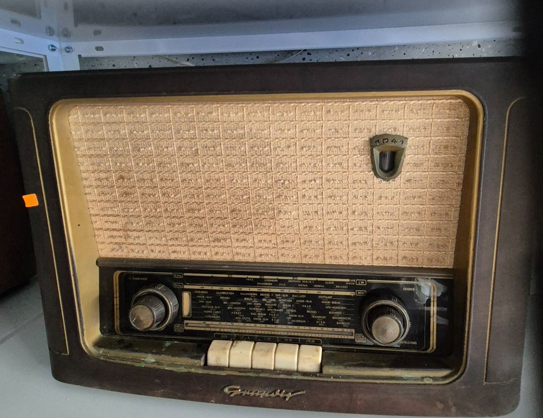 Grundig Radio: Röhrenradio Grundig – Usato da Koblenz venduto da WSBS_4067