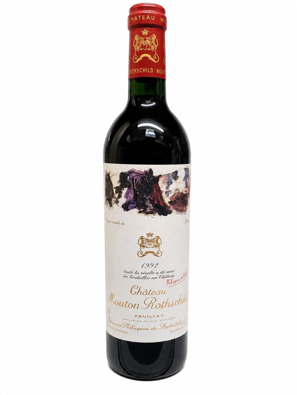 Mouton Rothschild Wein: Château Mouton Rothschild 1992 – Neu (gemäss Beschreibung) aus Martigny von len_7yxn