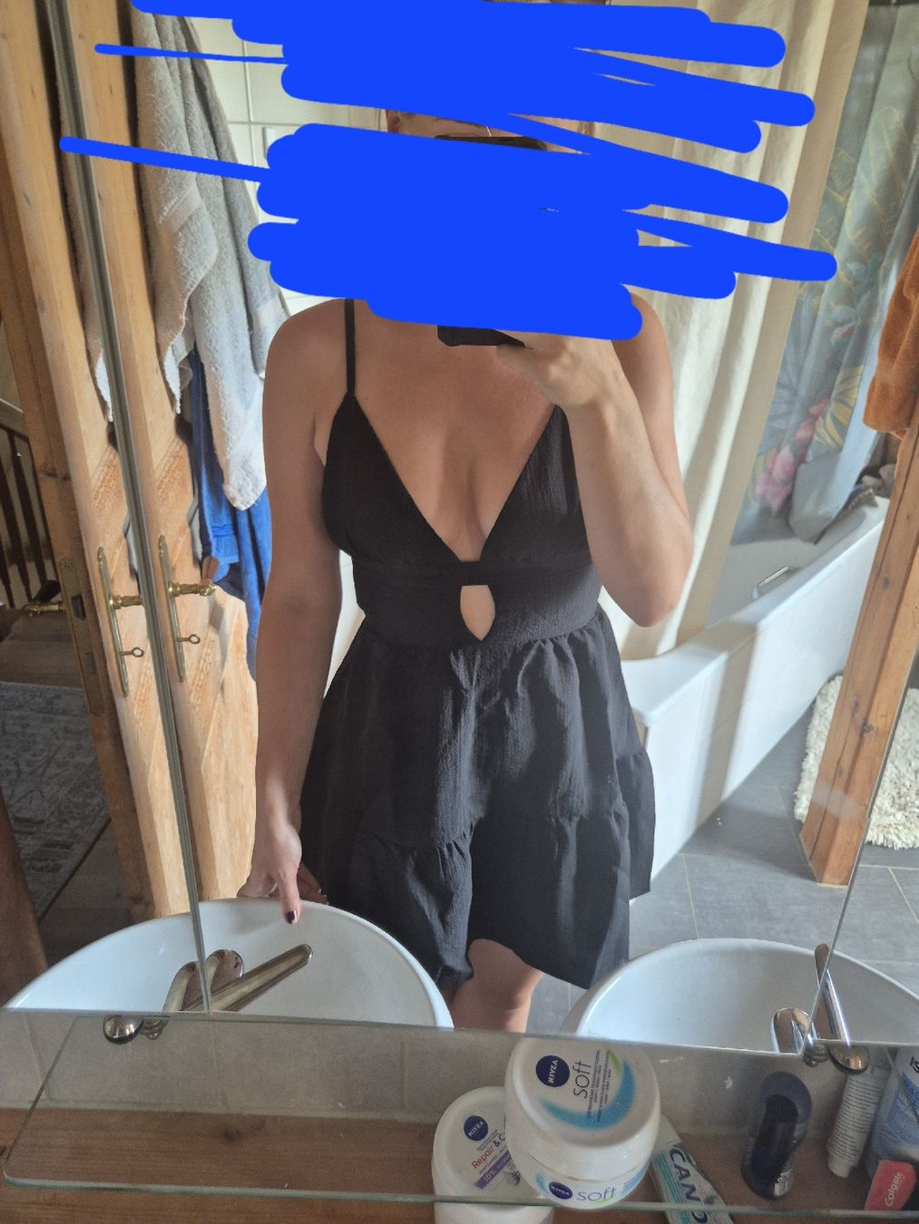 Vestiti: Sommerliches, schwarzes Minikleid, Grösse S – Nuovo (secondo la descrizione) da Zofingen venduto da Just_That_Thing 4