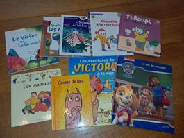 Lot de 9 livres pour enfants 5/6 ans