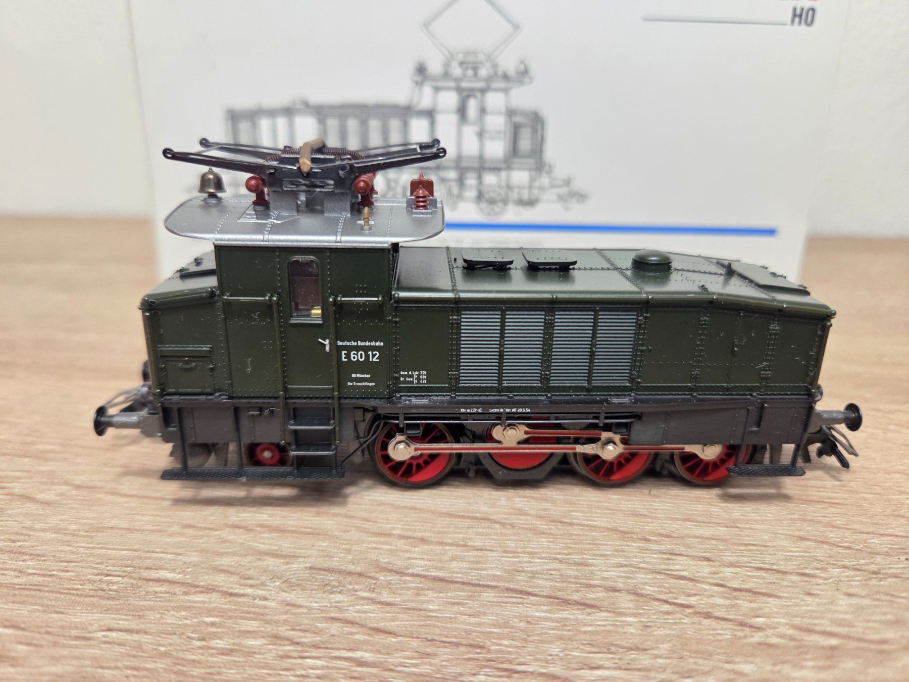 Märklin Trains électriques: Märklin 3456 E-Lok BR E 60 DB Digital H0 – Neuf avec emballage d'origine à St-Aubin-Sauges par Lo_Go 1