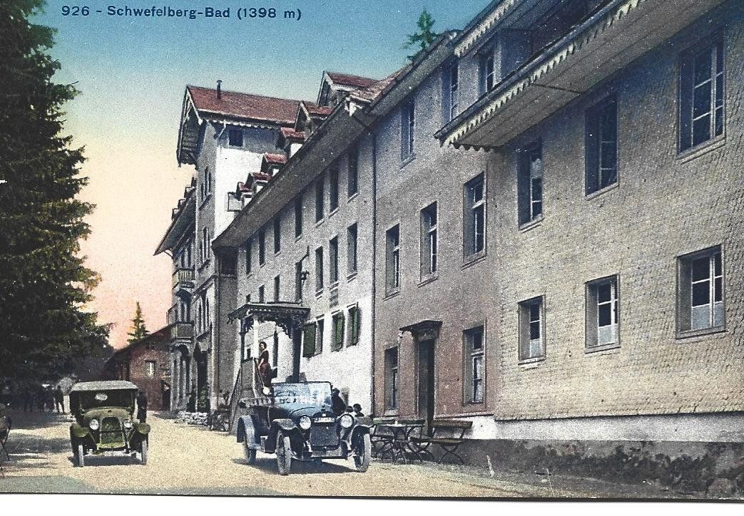 Ansichtskarten: AK Schwefelberg-Bad  Oldtimer – Gebraucht aus Appenzell von mai25