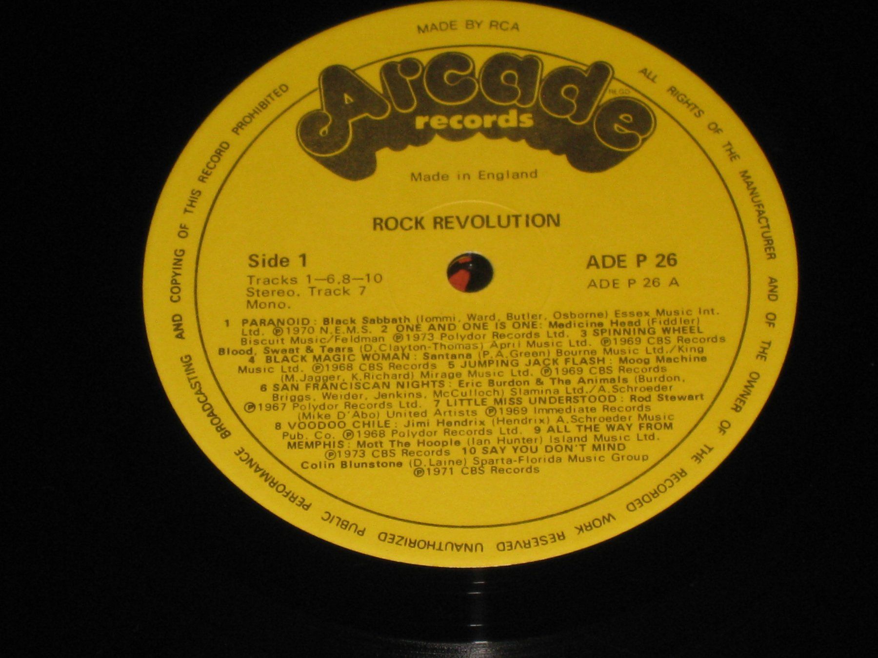 Dischi in vinile: LP - ROCK REVOLUTION - 20 ORIGINAL HITS – Usato da Steckborn venduto da Quo7 1
