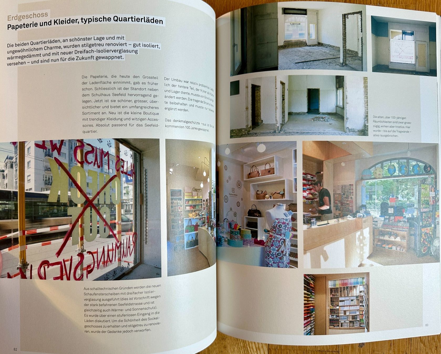 Libri: Urs Ledermann (Ed.): Umbauten Seefeldstrasse – Usato da Zürich venduto da allp 5