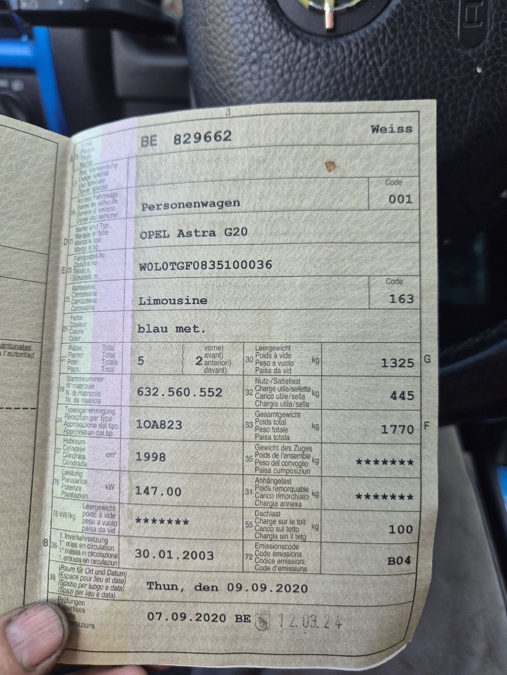 Opel Autos: Opel Astra OPC Turbo – Gebraucht aus Brienzwiler von Bambus9197 6