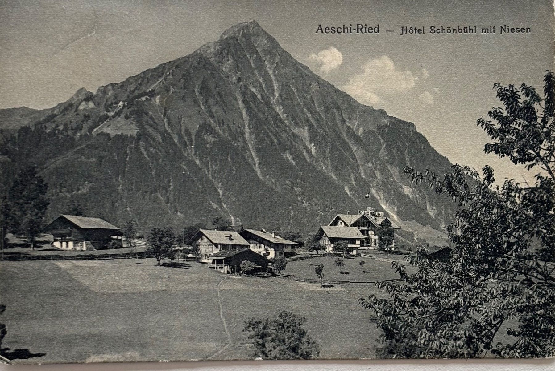 Ansichtskarten: Aeschi-Ried bei Spiez – Gebraucht aus Frauenfeld von Merk52