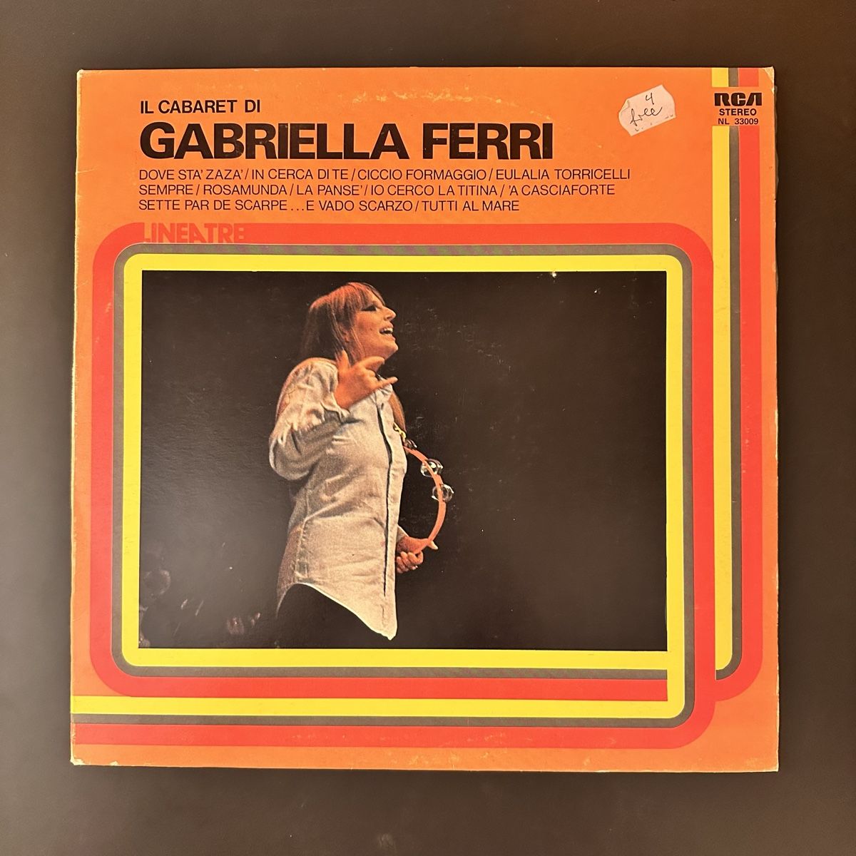 Dischi in vinile: Gabriella Ferri - Il Cabaret LP – Usato da Viganello venduto da md__2rd2