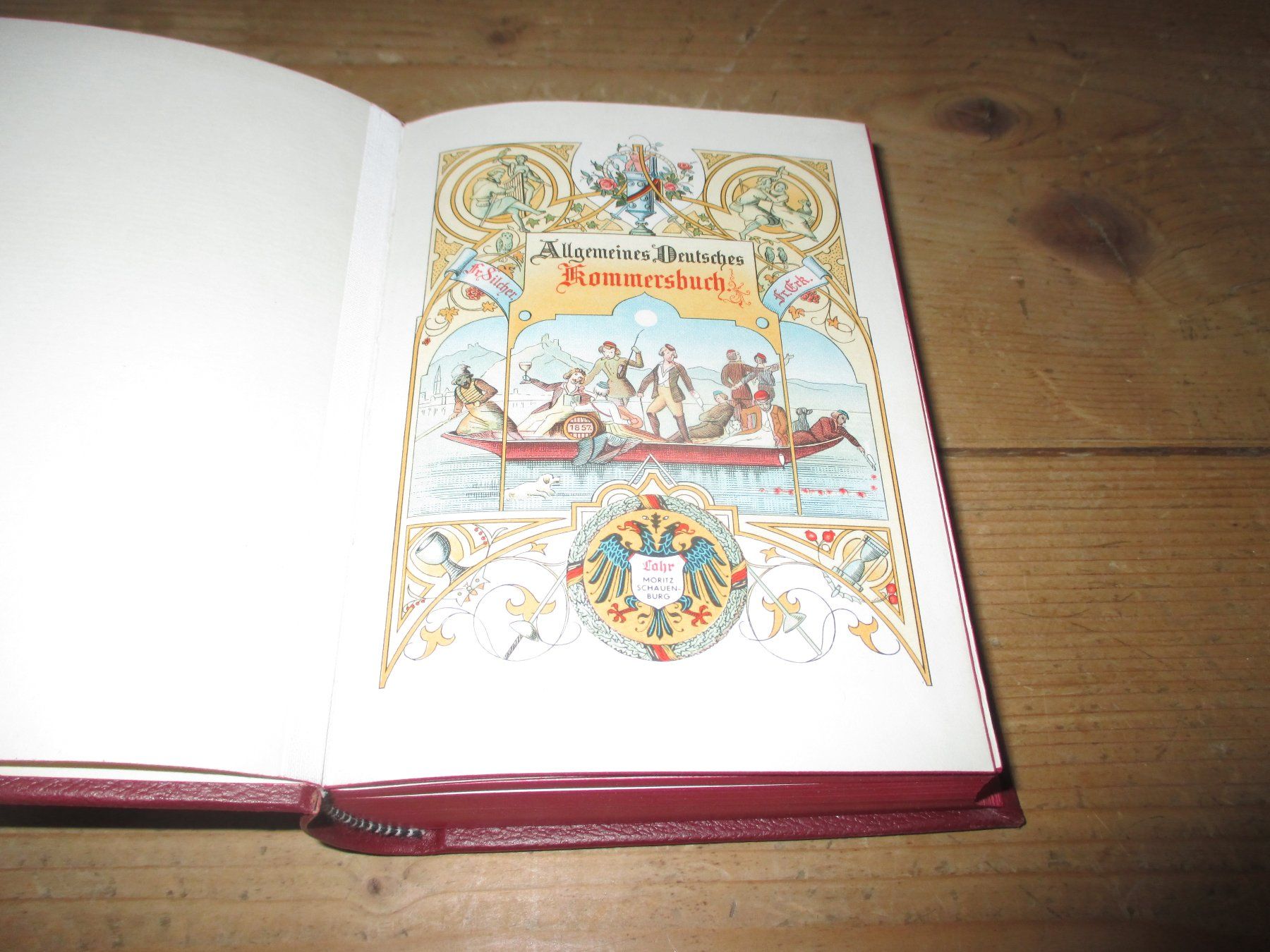 Libri: Allgemeines Deutsches Kommersbuch 1953 – Usato da Flims - Dorf venduto da Stagediver 1