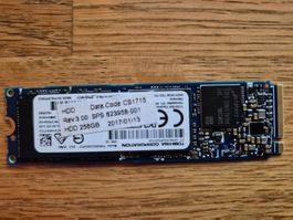 SSD Toshiba THNSN5256GPU7 256GB M.2 gebraucht funktionsfähig