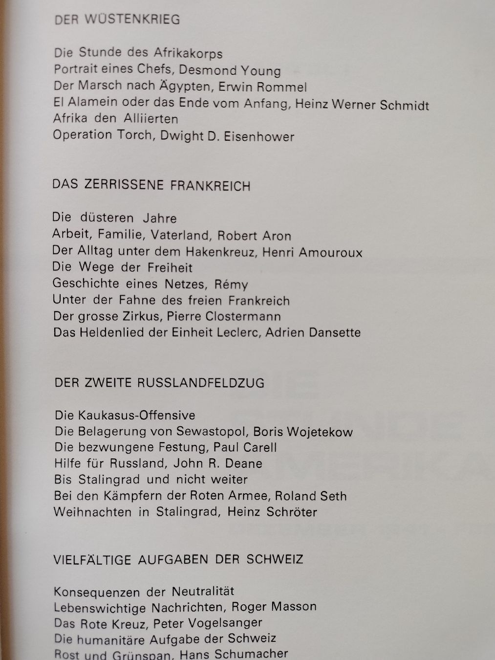 Bücher: Drei Armee Militär Weltkriegs Bücher – Gebraucht aus Schwanden Sigrisw von len_9yqg 5