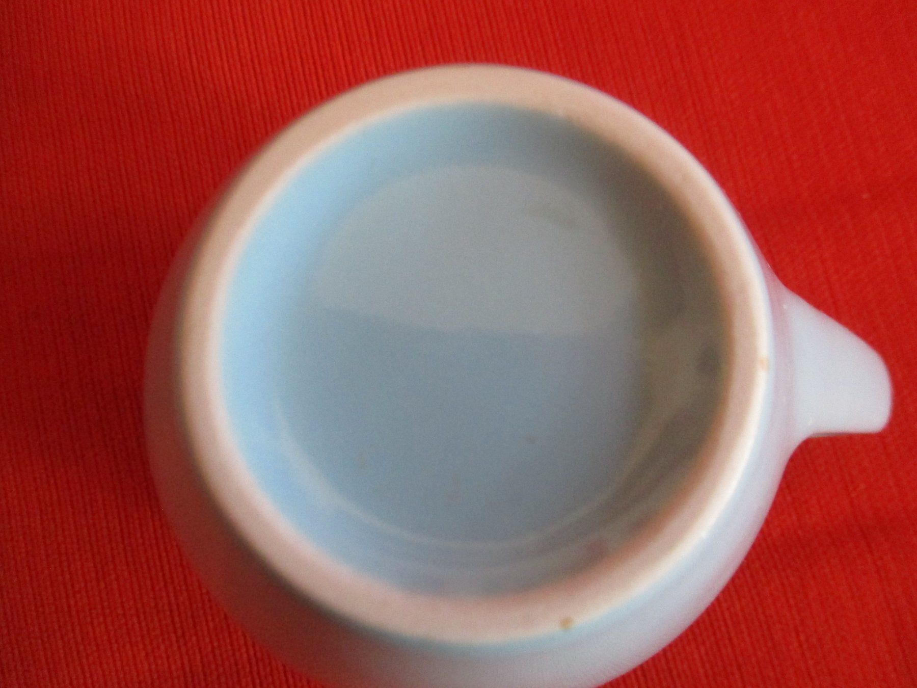 Rössler Caraffe: Rössler Rahmkrug blau – Usato da Birsfelden venduto da alles-muss-raus 1